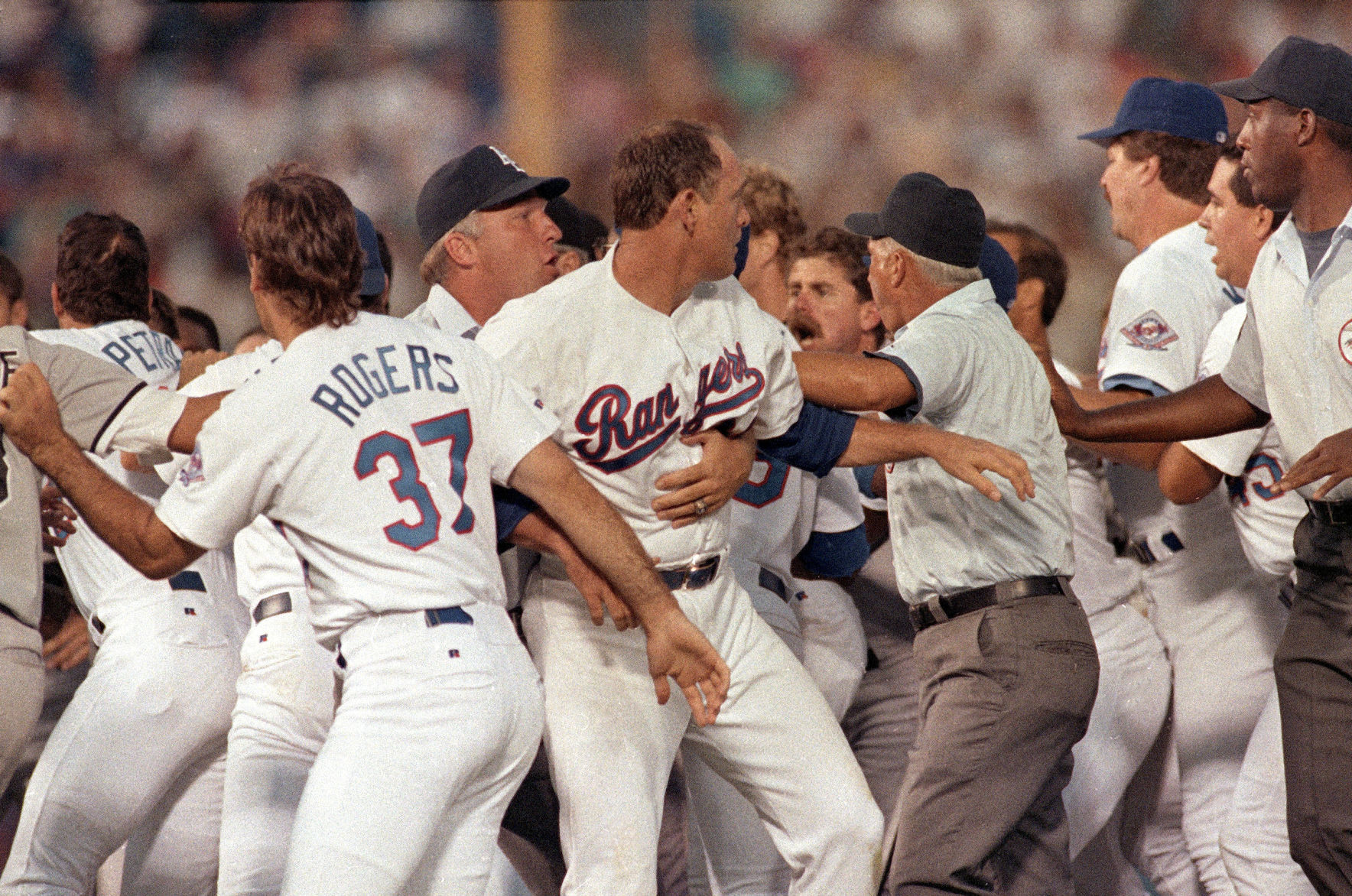 1993: Baseball brawl